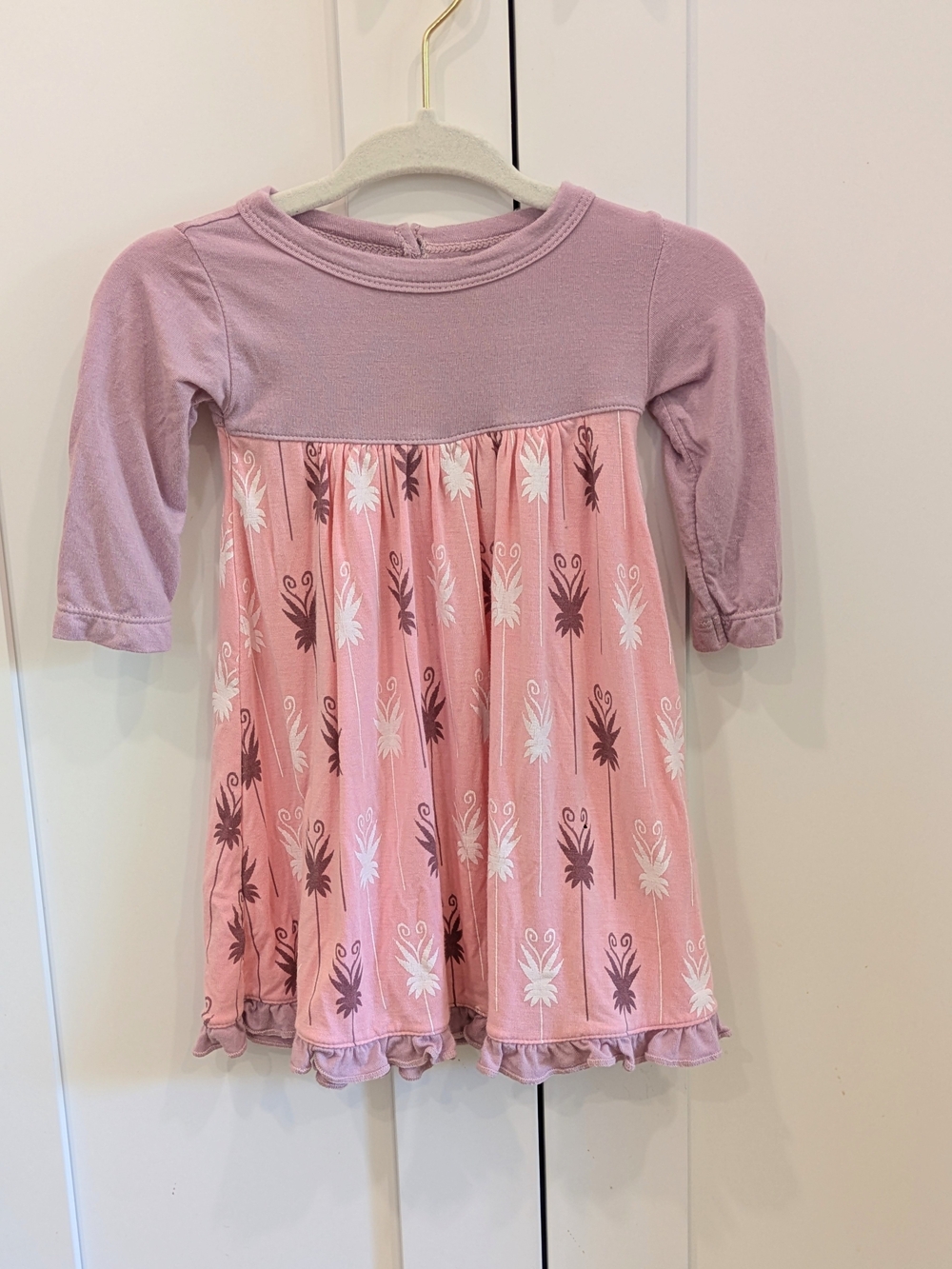Kickee Pants Pink Floral Dress
